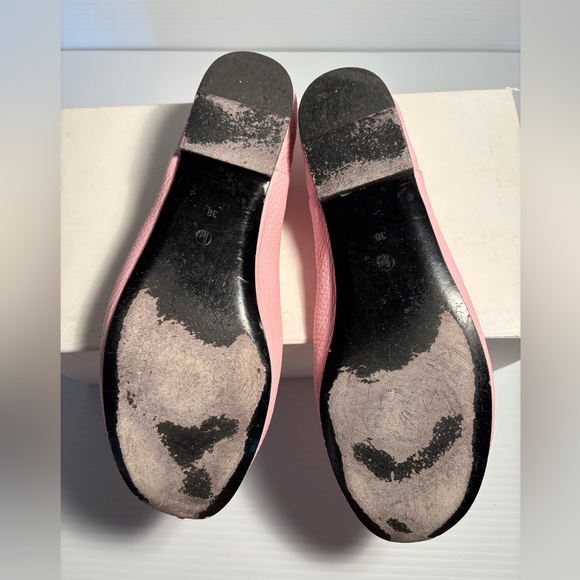 The Row Boheme Leather Slippers Pink 38 - Picture 9 of 10
